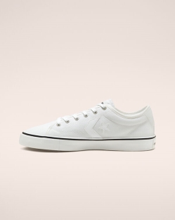 Converse Star Replay Férfi Rövidszárú Fehér | FSULOXR-HU